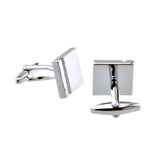 Plain Colour Metal Cufflinks