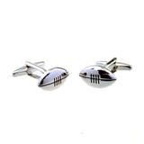 Sports Technology Grease Baking Paint Cufflinks