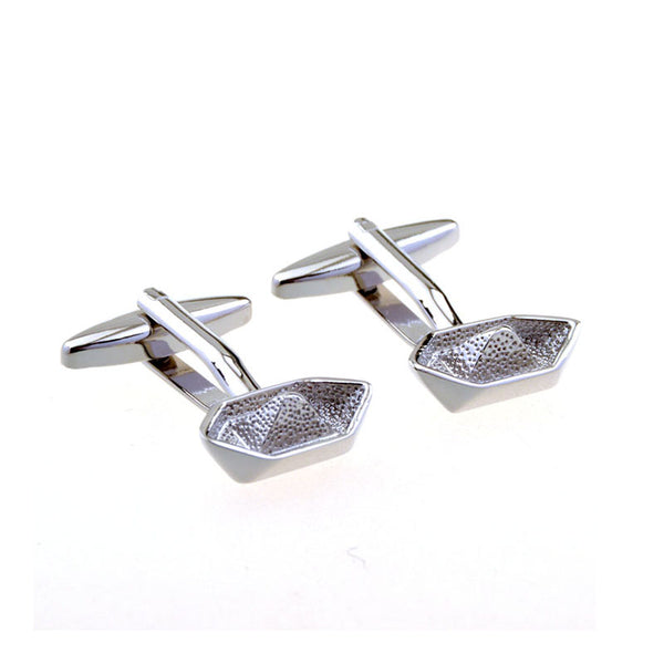 Plain Colour Metal Cufflinks