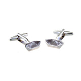 Plain Colour Metal Cufflinks