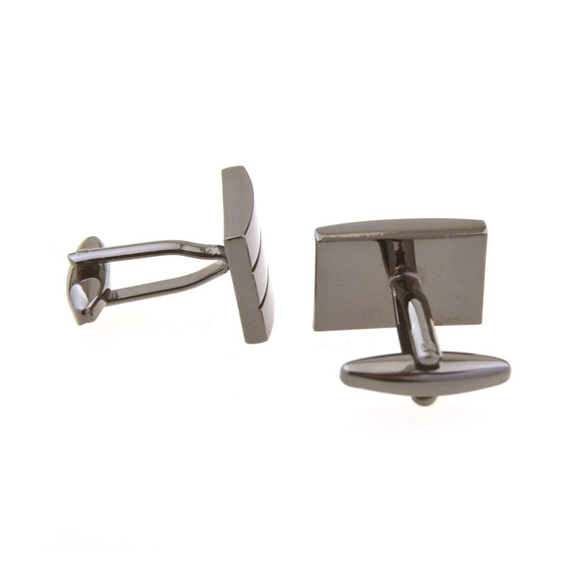Plain Colour Metal Cufflinks