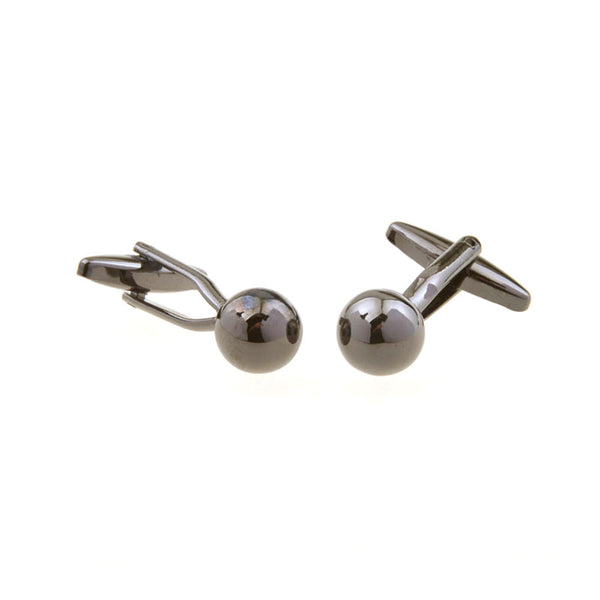 Plain Colour Metal Cufflinks