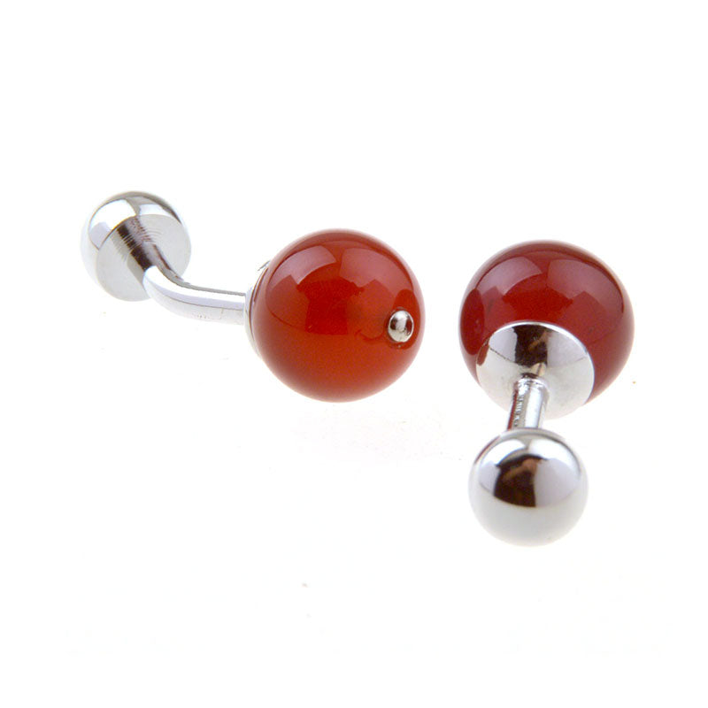 Cateye Glass Cufflinks