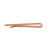 Plain Colour Metal Tie Bars