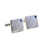Crystal Zircon Cufflinks