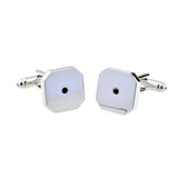 Crystal Zircon Cufflinks
