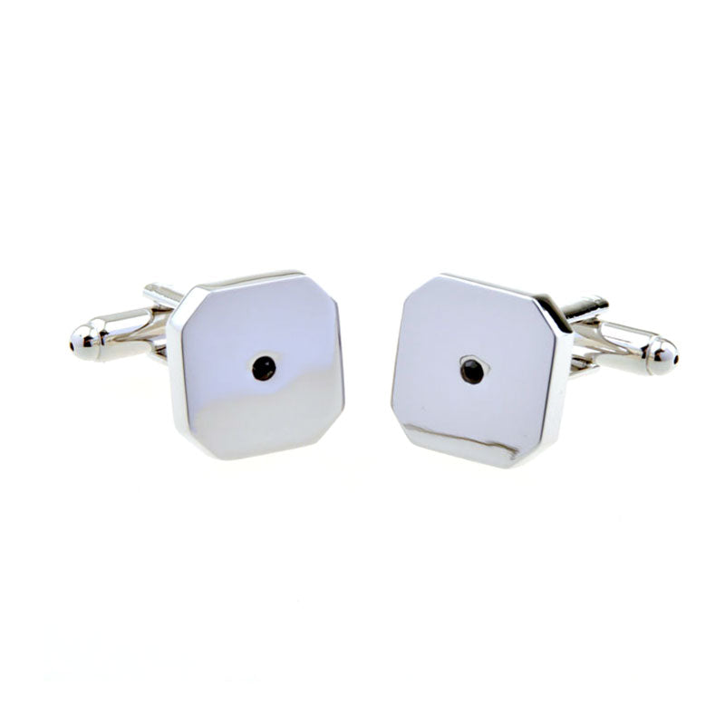 Crystal Zircon Cufflinks