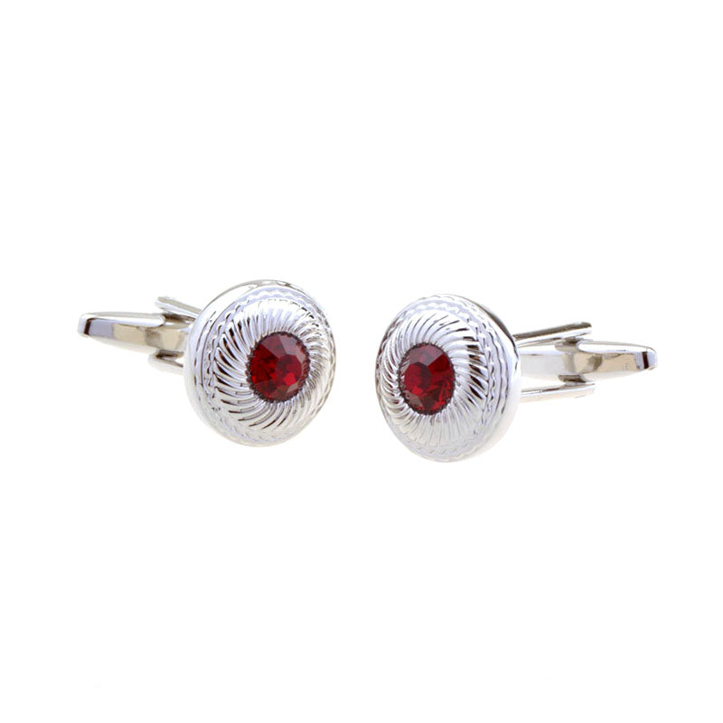 Crystal Zircon Cufflinks