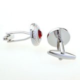 Crystal Zircon Cufflinks