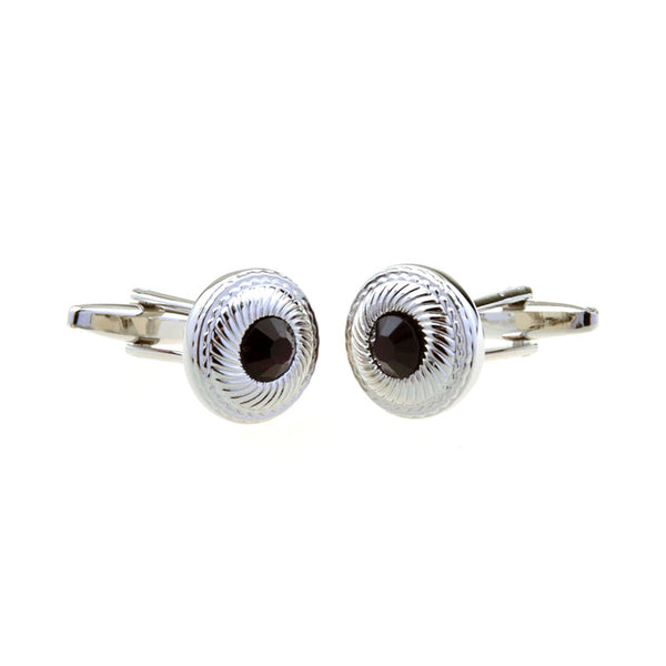 Crystal Zircon Cufflinks