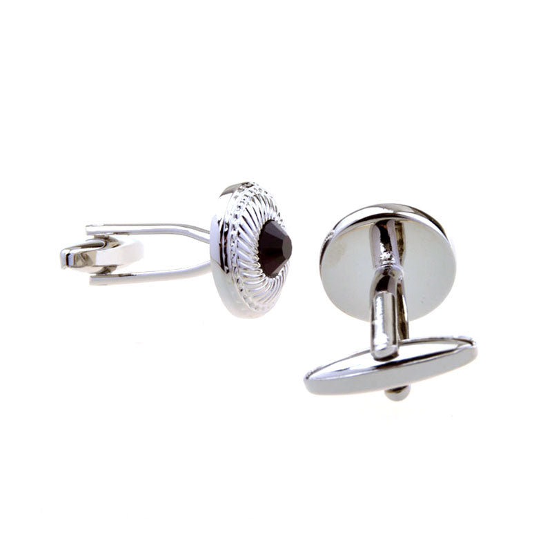 Crystal Zircon Cufflinks