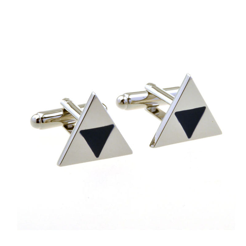 Enamel Dropping Glue Cufflinks