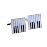National Flag Music Enamel Dropping Glue Cufflinks