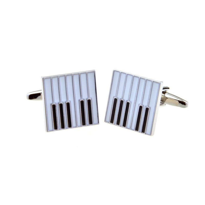 National Flag Music Enamel Dropping Glue Cufflinks
