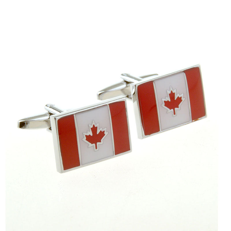 National Flag Music Enamel Dropping Glue Cufflinks