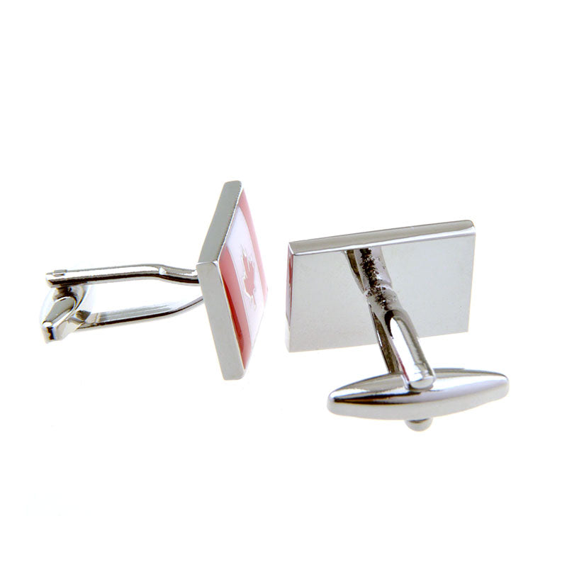 National Flag Music Enamel Dropping Glue Cufflinks