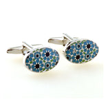 Enamel Dropping Glue Cufflinks