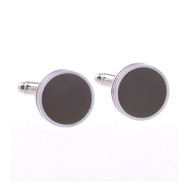 Enamel Dropping Glue Cufflinks