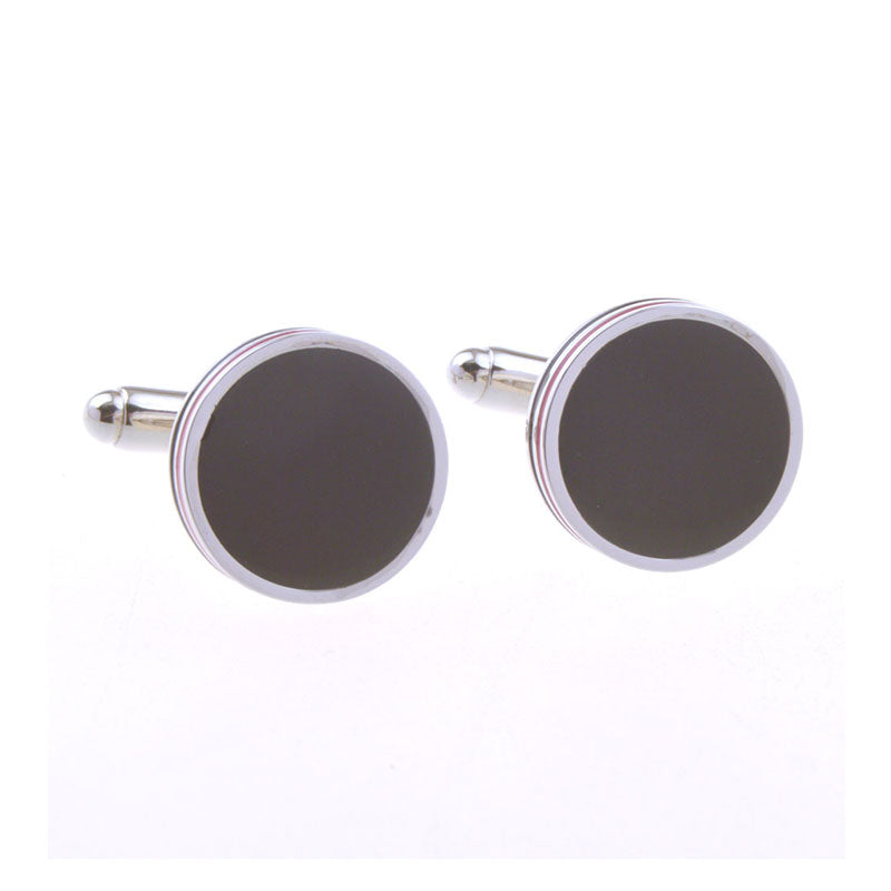 Enamel Dropping Glue Cufflinks