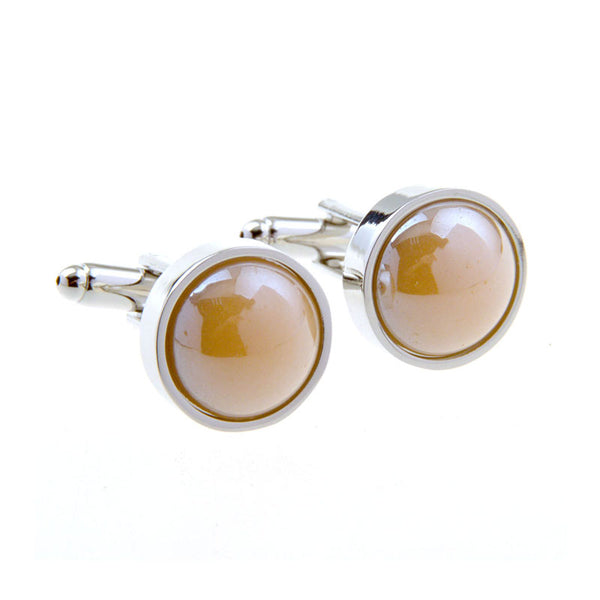 Cateye Glass Cufflinks