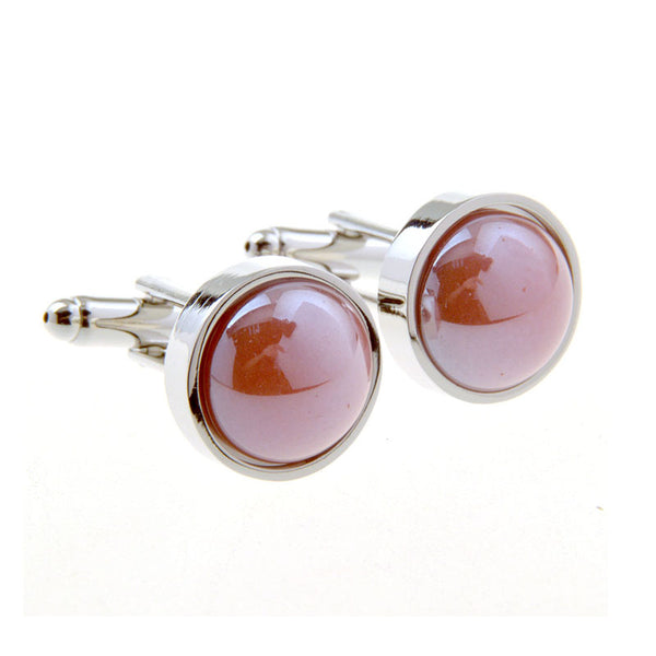 Cateye Glass Cufflinks