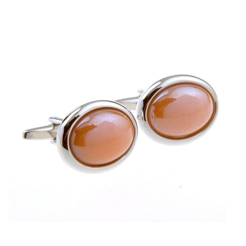 Cateye Glass Cufflinks