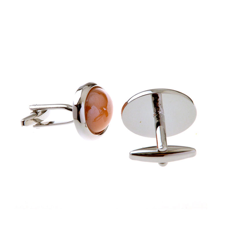Cateye Glass Cufflinks
