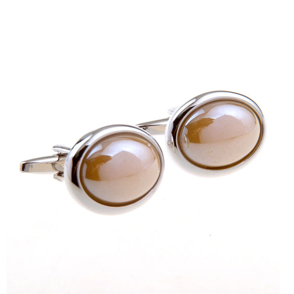Cateye Glass Cufflinks
