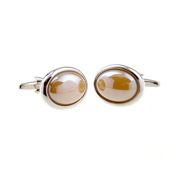 Cateye Glass Cufflinks