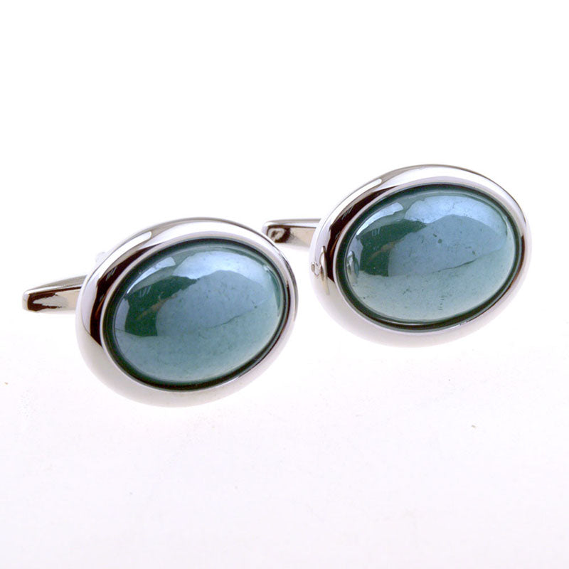 Cateye Glass Cufflinks