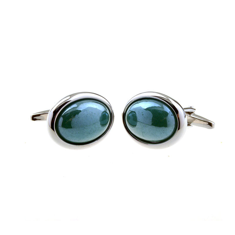 Cateye Glass Cufflinks