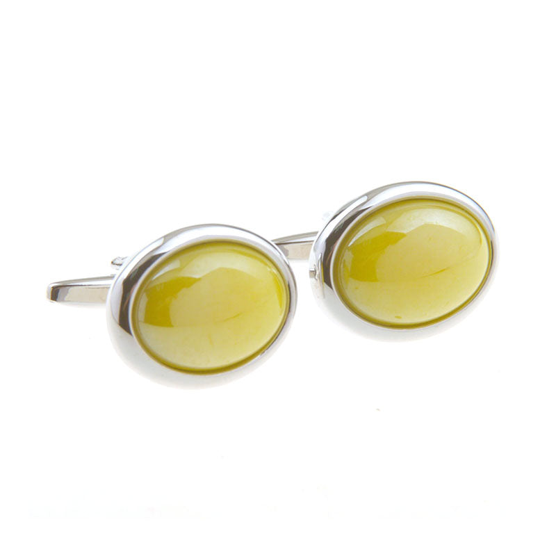 Cateye Glass Cufflinks