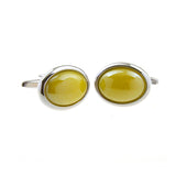 Cateye Glass Cufflinks