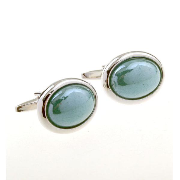 Cateye Glass Cufflinks