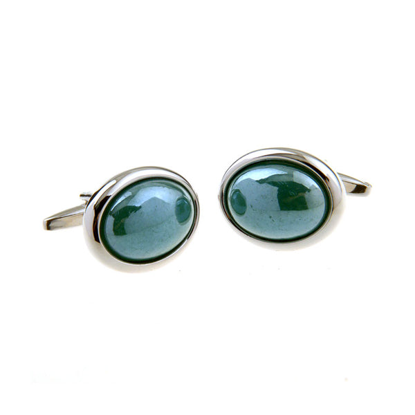 Cateye Glass Cufflinks