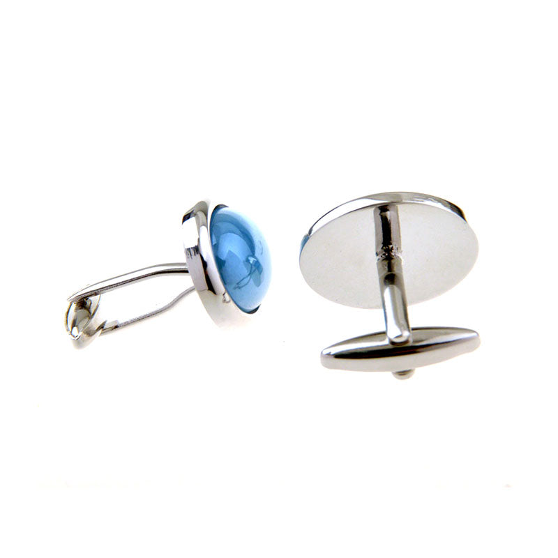 Cateye Glass Cufflinks