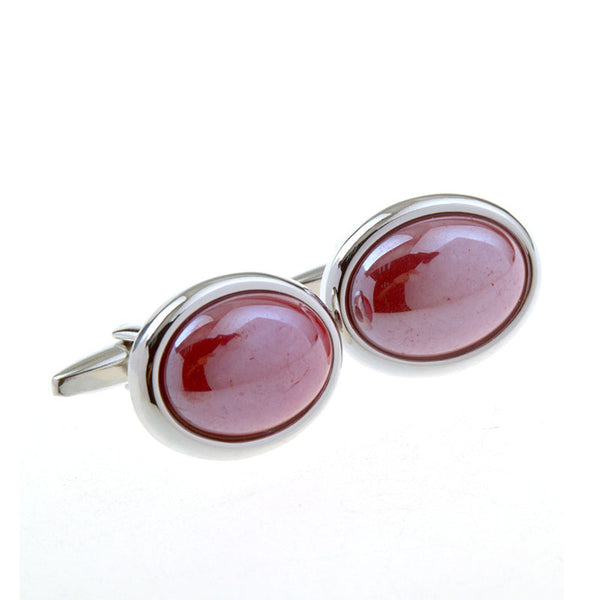 Cateye Glass Cufflinks