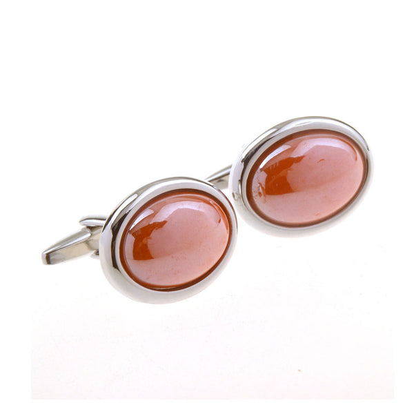 Cateye Glass Cufflinks