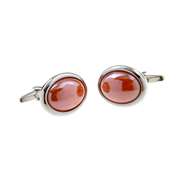 Cateye Glass Cufflinks