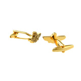 Festivals Wedding Reception Enamel Dropping Glue Cufflinks