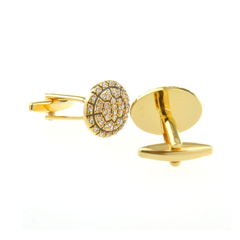 Crystal Zircon Cufflinks