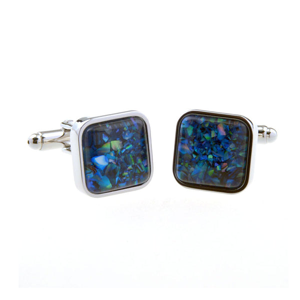 Shells Agate Cufflinks