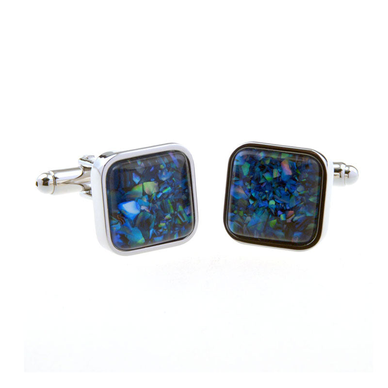 Shells Agate Cufflinks