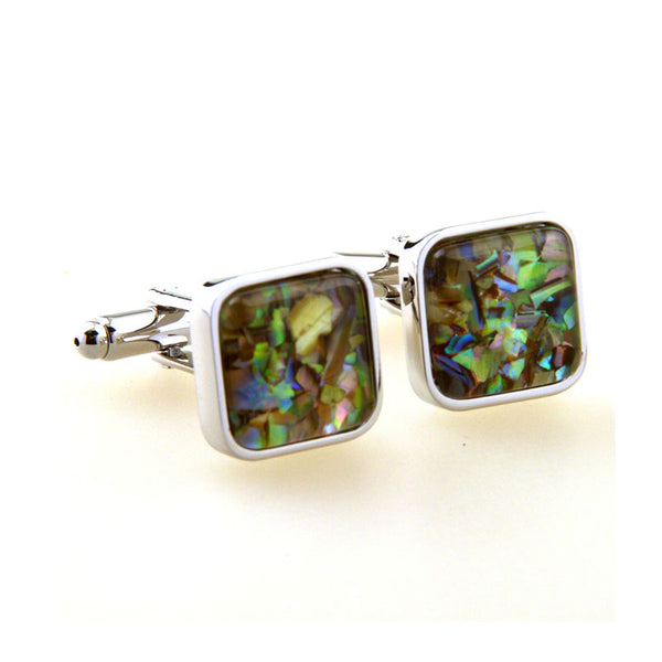 Shells Agate Cufflinks