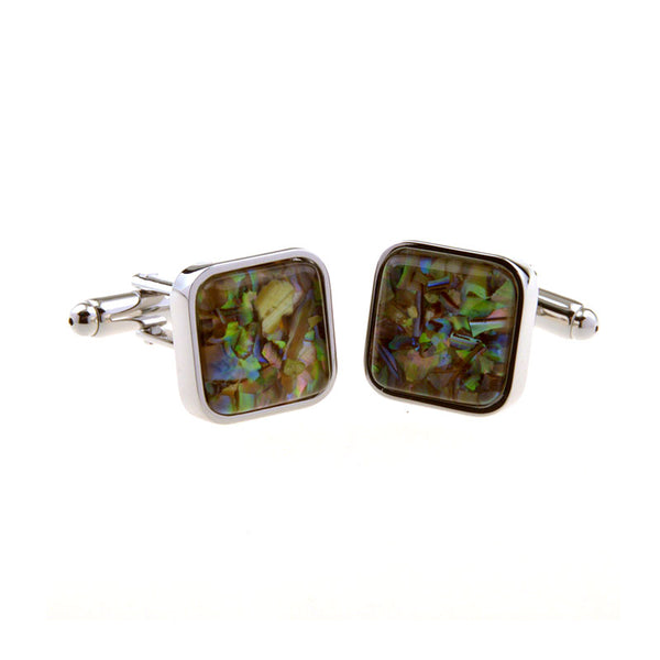 Shells Agate Cufflinks