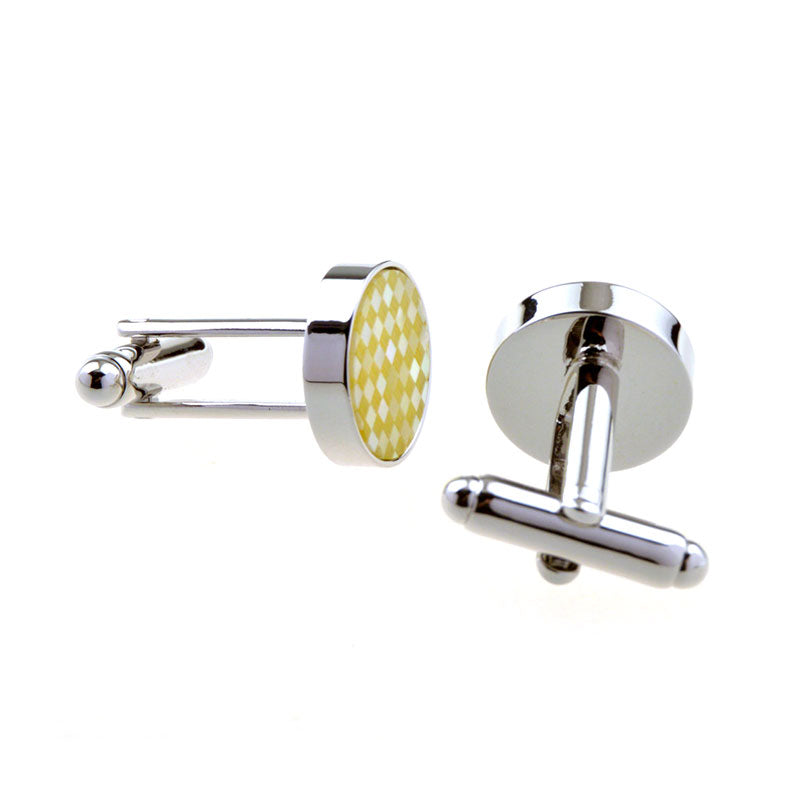 Shells Agate Cufflinks