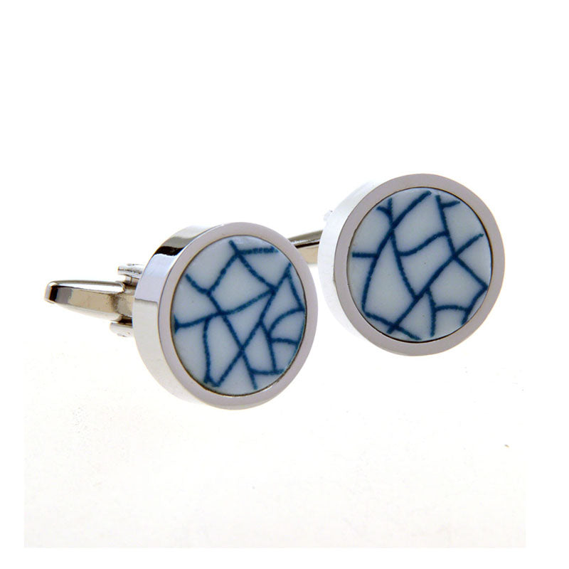 Shells Agate Cufflinks