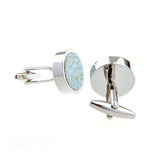 Shells Agate Cufflinks