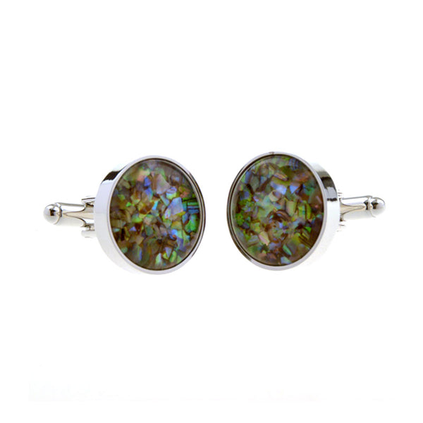 Shells Agate Cufflinks