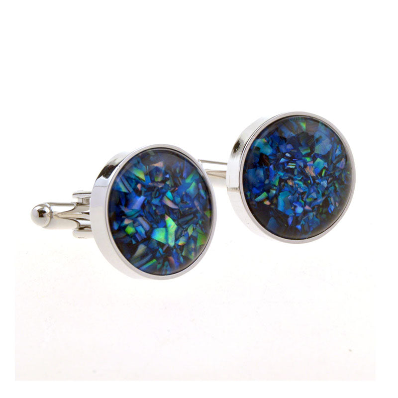 Shells Agate Cufflinks